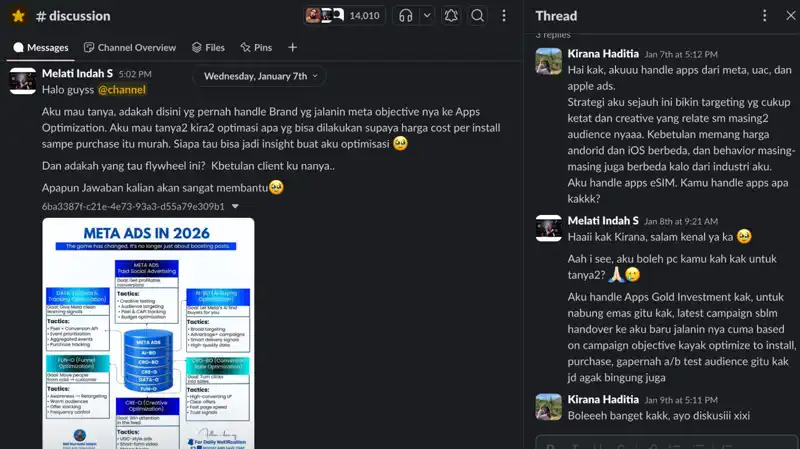 RevoU Slack community channels